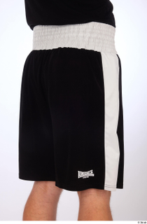 Danas black gym shorts dressed sports thigh 0006.jpg